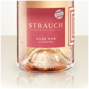 Strauch Rosé Pur BIO alkoholfrei - Ein frisches