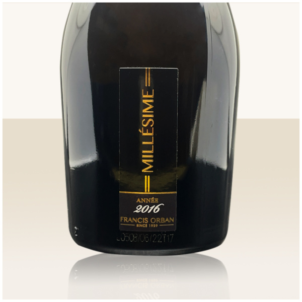 Francis Orban Millésime 2016 Extra Brut - 80% Chardonnay