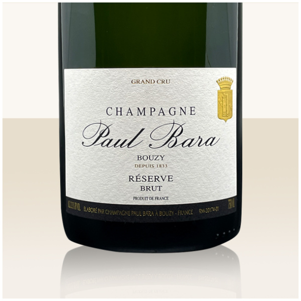 Paul Bara Brut Reserve - 80% Pinot Noir