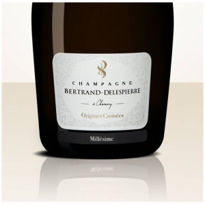 Bertrand-Delespierre Origines Croisées 2008 MAGNUM - Assemblage der besten Chardonnay (Maison Bertrand) und Pinot Noir (Maison Delespierre) Weinberge. Jahrgangs Qualität   50% Chardonnay