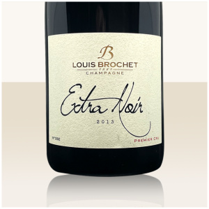Louis Brochet Extra Noir 1er Cru 2013 - 100% Pinot Noir Ausbau im Holzfass (Holz und Küfer aus der Gegend) Einzellagen Les Chaillots und Les Hautes Vignes