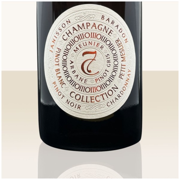 Janisson-Baradon 7 Cépages Rosé - Alle 7 in der Champagne zugelassenen Rebsorten enthalten! 15% PB
