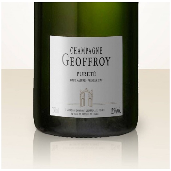 René Geoffroy Pureté brut nature - 35% Pinot Meunier