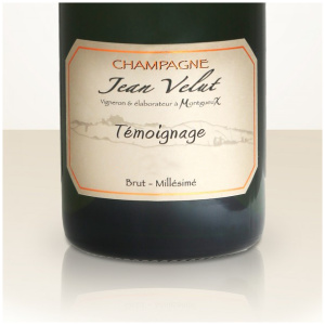 Jean Velut Témoignage 2012 MAGNUM - 100% Chardonnay Dosage: 4g/l 8 Jahre Flaschenreife Tasting FEB20: Recht straff
