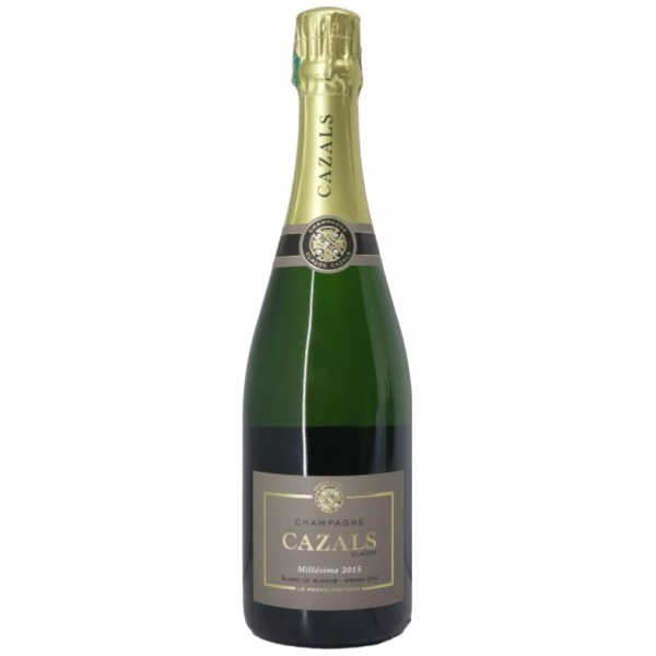 Claude Cazals Millésime 2015 - 100% Chardonnay Dosage: 3g/l 7 Jahre Flaschenreife Grand Cru Les Mesnil-sur-Oger & Oger  