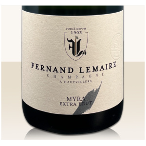 Fernand Lemaire Myra Extra Brut - 100% Chardonnay Dosage: 3g/l 60 Monate Hefelager Nicola FEB24: Trotz der niedrigen Dosage angenehm weich