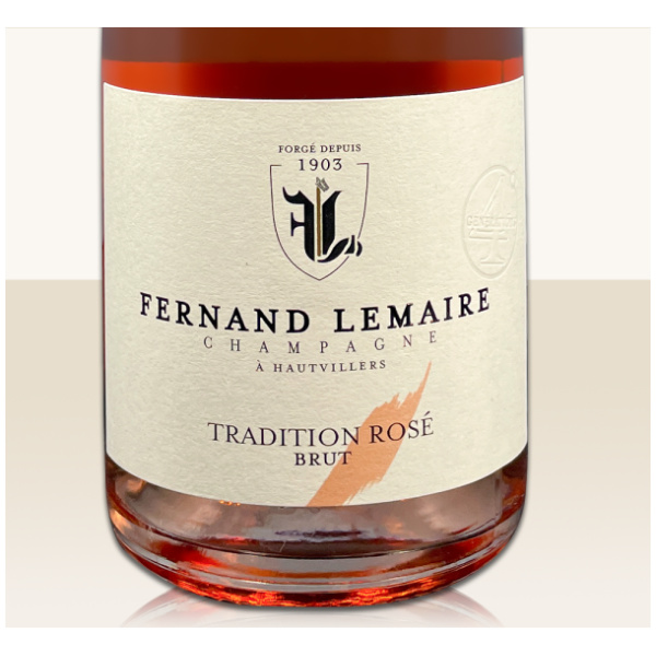 Fernand Lemaire Tradition Brut Rosé - 95% Chardonnay