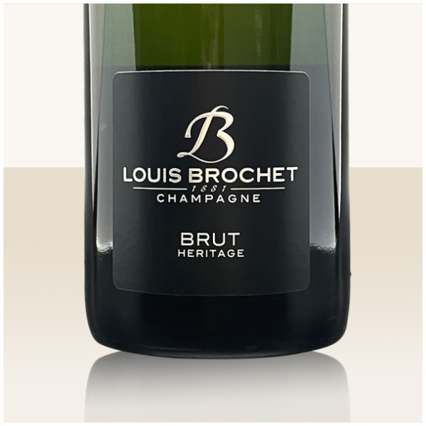 Louis Brochet Brut Héritage DEMI - 70% Pinot Noir