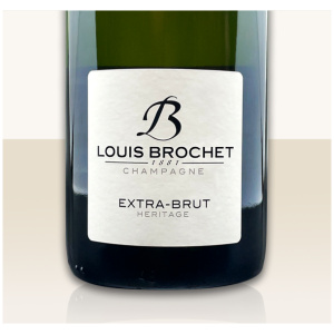 Louis Brochet Extra Brut Héritage - 70% Pinot Noir