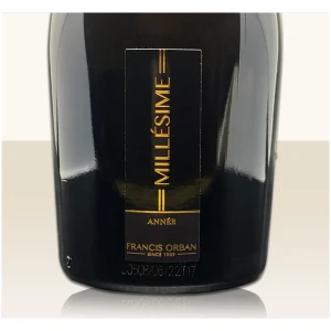 Champagne Francis Orban Millésime 2018 Extra Brut