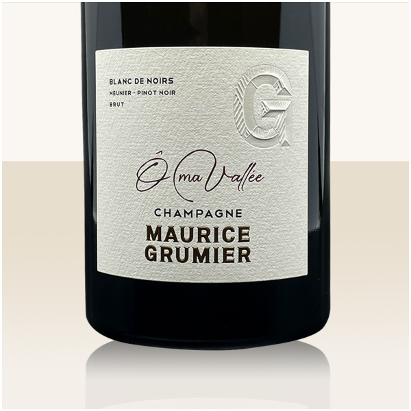 Champagne Grumier Ô Ma Vallée Blanc de Noirs Brut