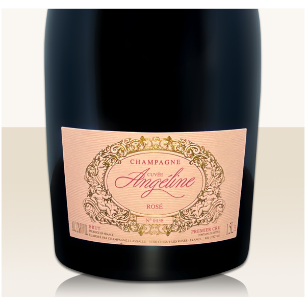 Champagne J. Lassalle Cuvee Angeline Rosé MAGNUM in Geschenkschatulle