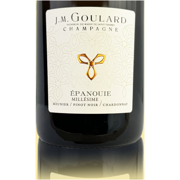 Champagne JM Goulard Épanouie Millésime 2018 - Bio