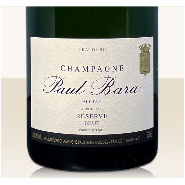 Champagne Paul Bara Brut Reserve DEMI (Halbe Flasche)