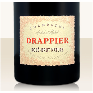 Champagne Drappier Rosé Brut Nature - Bio