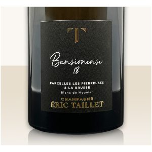 Champagne Éric Taillet Bansionensi Millésime 2019