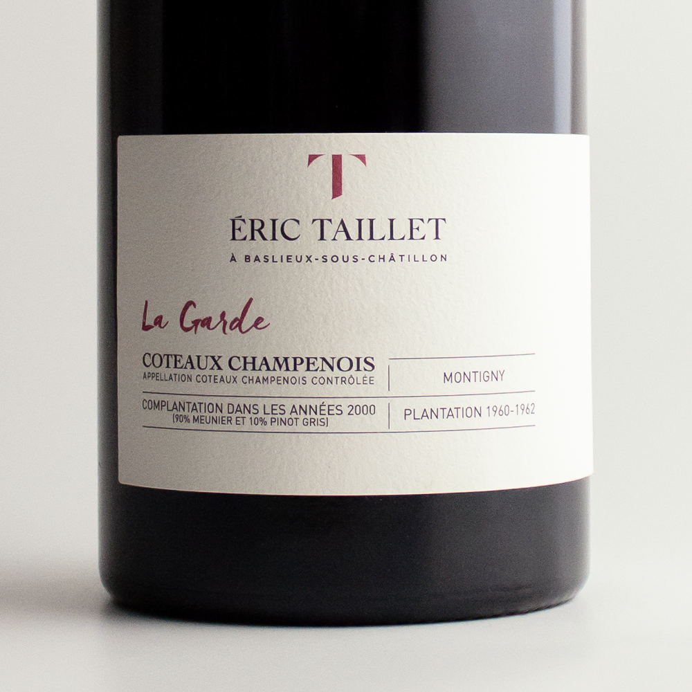 Champagne Éric Taillet La Garde (Stillwein) Coteaux Champenois Rouge 2019