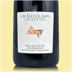 Champagne JM Goulard L'Éclatante Brut Rosé de Saignée 2019