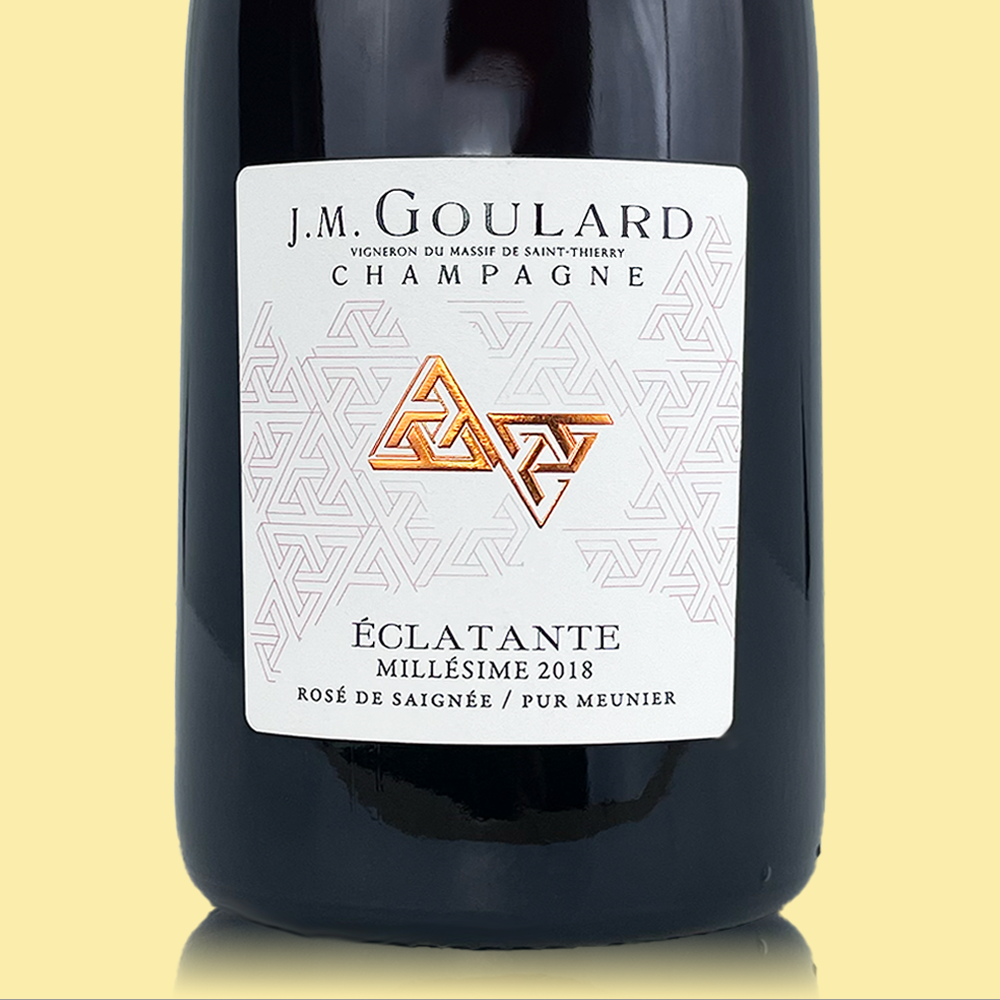 Champagne JM Goulard L'Éclatante Brut Rosé de Saignée 2019