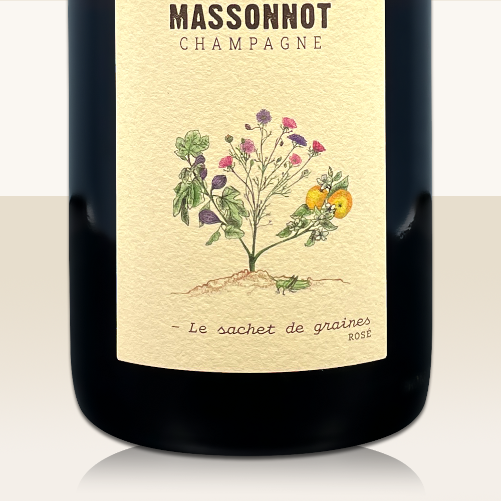 Champagne JM-Massonnot Le Sachet de Graines Rosé