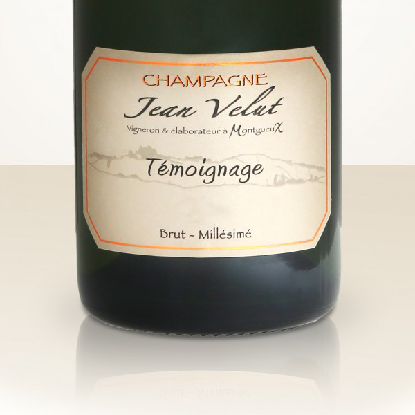 Champagne Jean Velut Témoignage 2012 MAGNUM