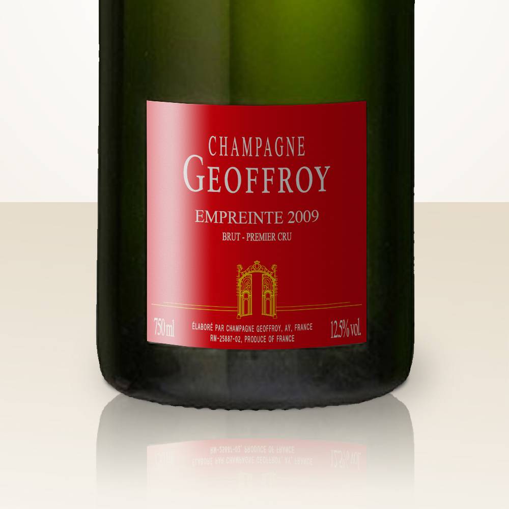 Champagne René Geoffroy Empreinte 2015 DEMI (Halbe Flasche)