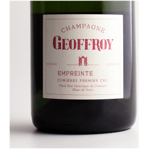 Champagne René Geoffroy Empreinte Blanc de Noirs 2018