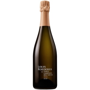 Champagne Louis Roederer& Starck Brut Nature Rosé 2018