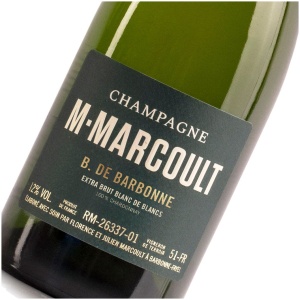 Champagne M•MARCOULT 'B. de BARBONNE’ Extra Brut –