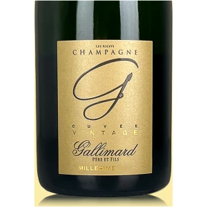Champagne Gallimard Cuvée Vintage Millésime 2017