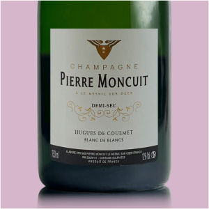 Champagne Pierre Moncuit Hugues de Coulmet Demi Sec