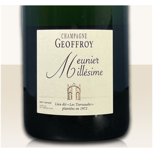 Champagne René Geoffroy Lieu-Dit "Les Tiersaudes" Meunier 2019