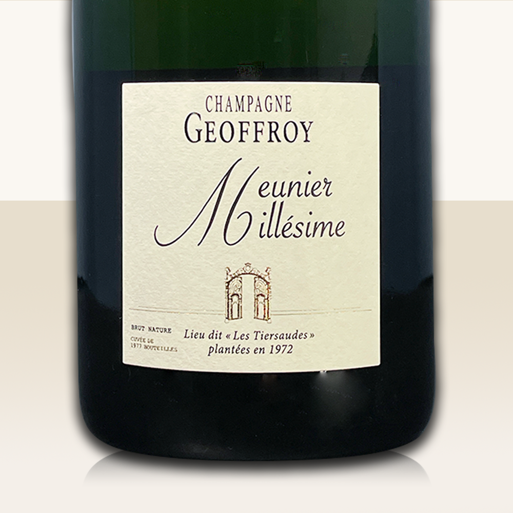 Champagne René Geoffroy Lieu-Dit "Les Tiersaudes" Meunier 2019
