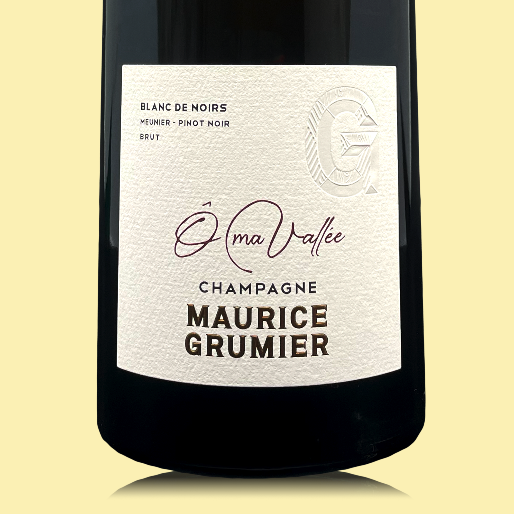 Champagne Grumier Ô Ma Vallée Blanc de Noirs Brut DEMI (Halbe Flasche)