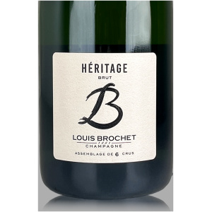 Champagne Louis Brochet Brut Héritage DEMI (Halbe Flasche)