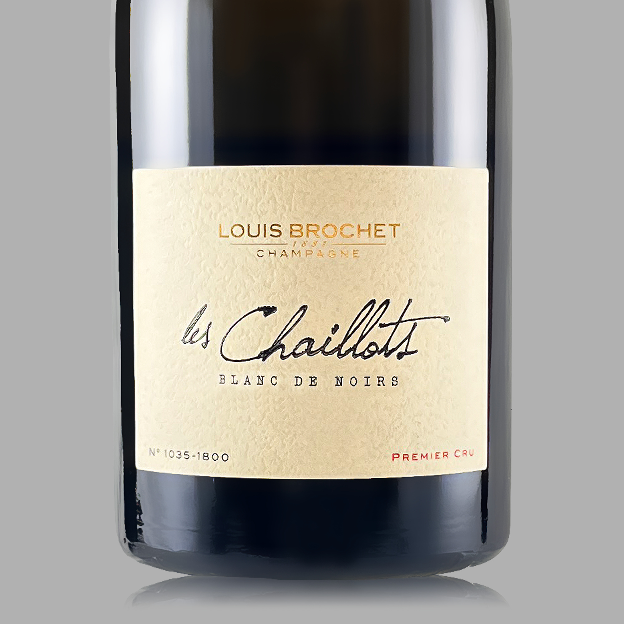 Champagne Louis Brochet Les Chaillots - Blanc de Noirs 1er Cru 2019