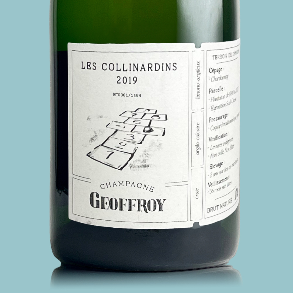 Champagne René Geoffroy Les Collinardins Blanc de Blancs Millésime 2019